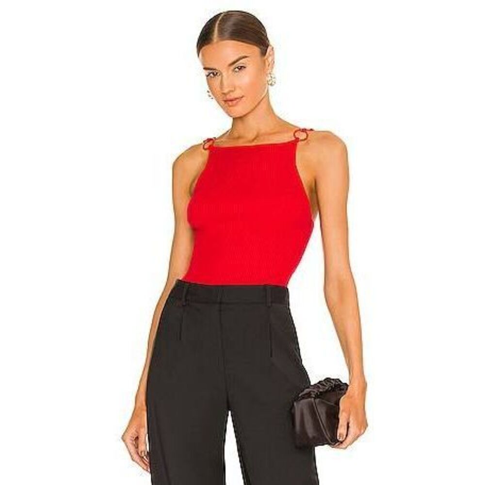 Musier Paris Guapa Top in Red 34